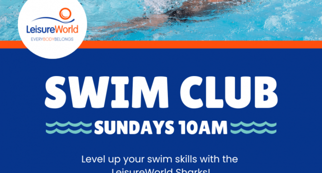 LeisureWorld Sharks - Swim Club Sundays