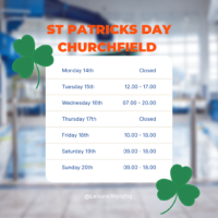 St Patricks weekend