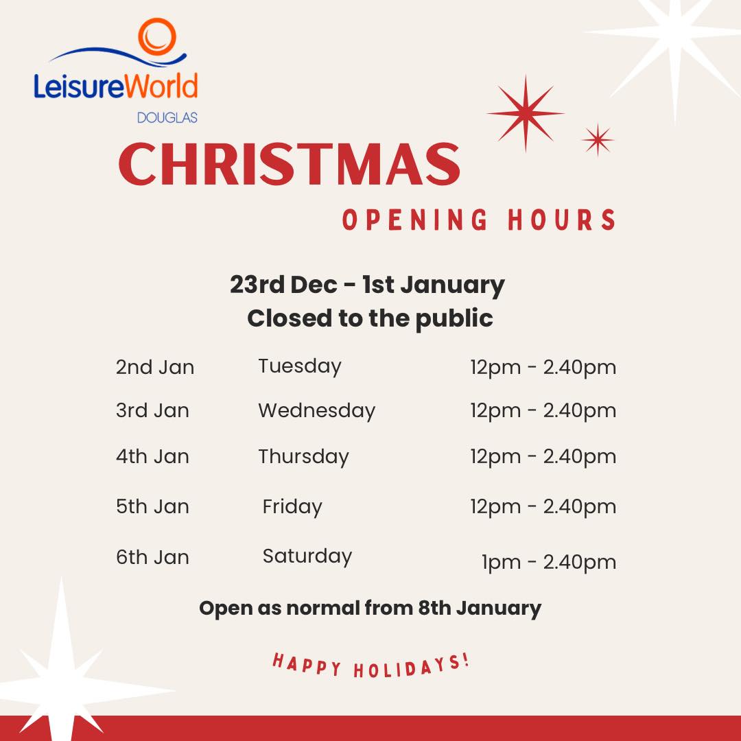 Christmas 2024 LeisureWorld Cork